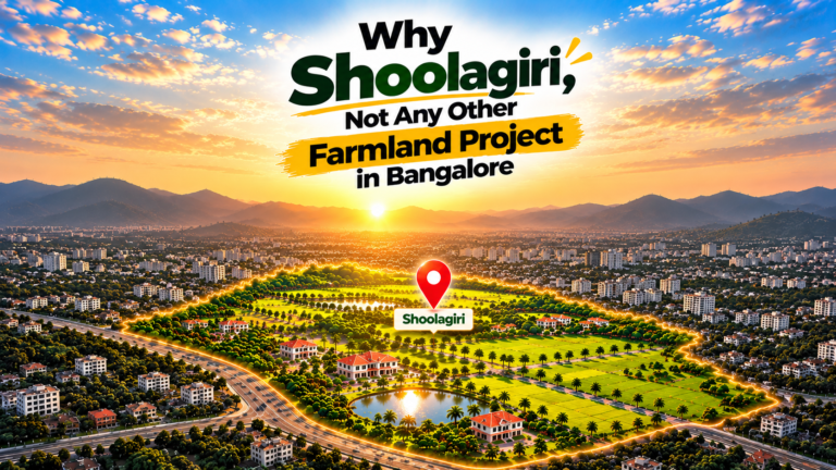 Why Shoolagiri, Not Any Other Farmland Project in Bangalore